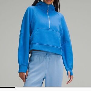 Lululemon Scuba Oversized Half zip hoodie M/L